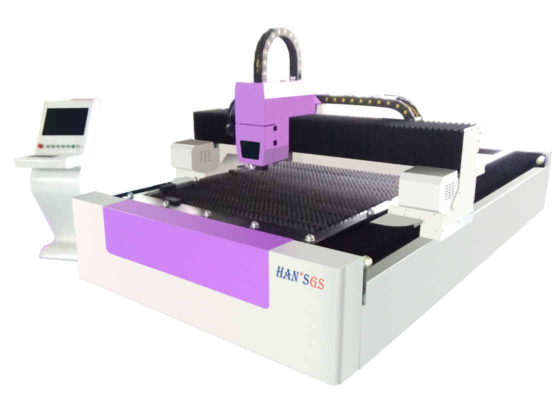 Fiber CNC metal laser cutting machine With Water cooling IP54, CNC